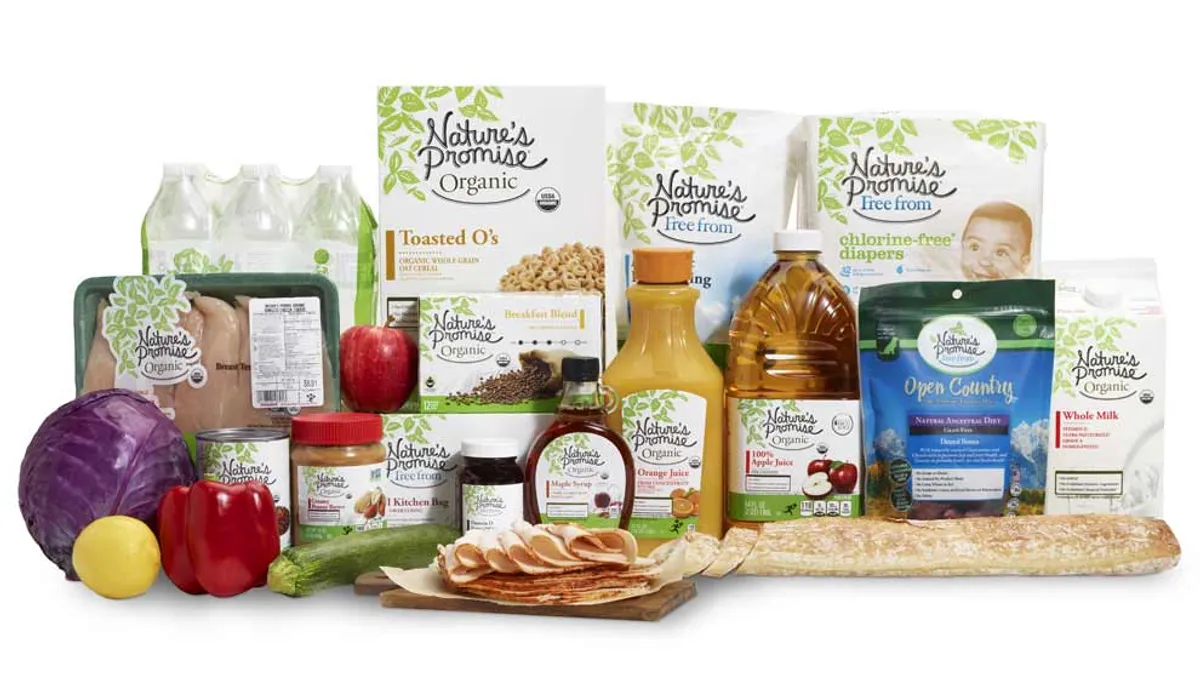 Products under the Nature's Promise private label