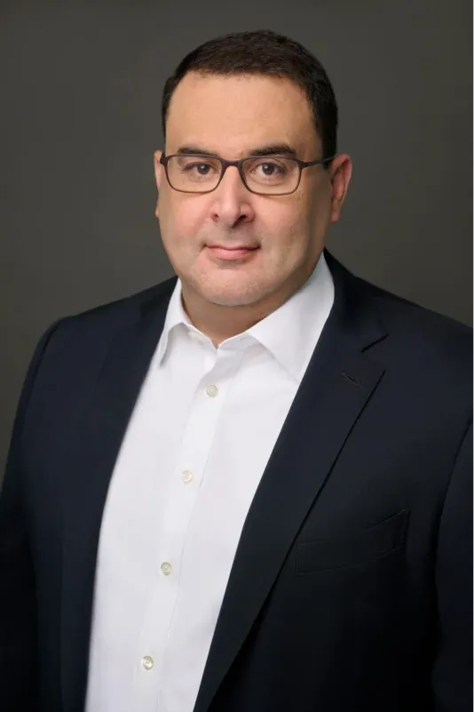 A headshot of Omar Asali, CEO at Ranpak