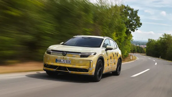 Volkswagen ID. Tiguan previewed, in camouflaged prototype form