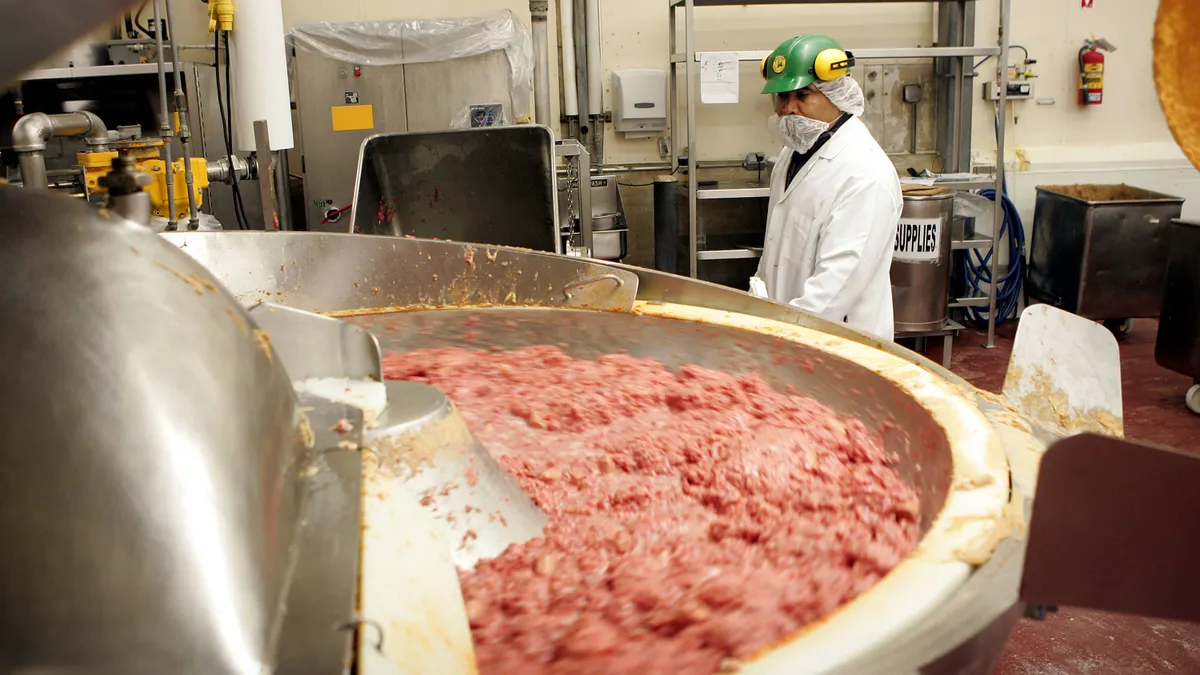 meatpacking factory machine