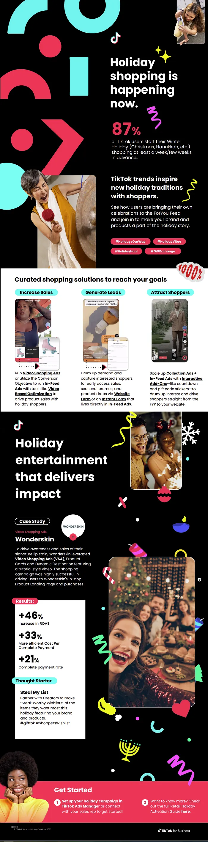 TikTok holiday marketing tips