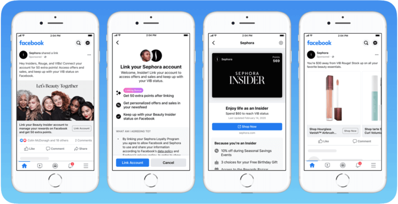 Facebook loyalty program