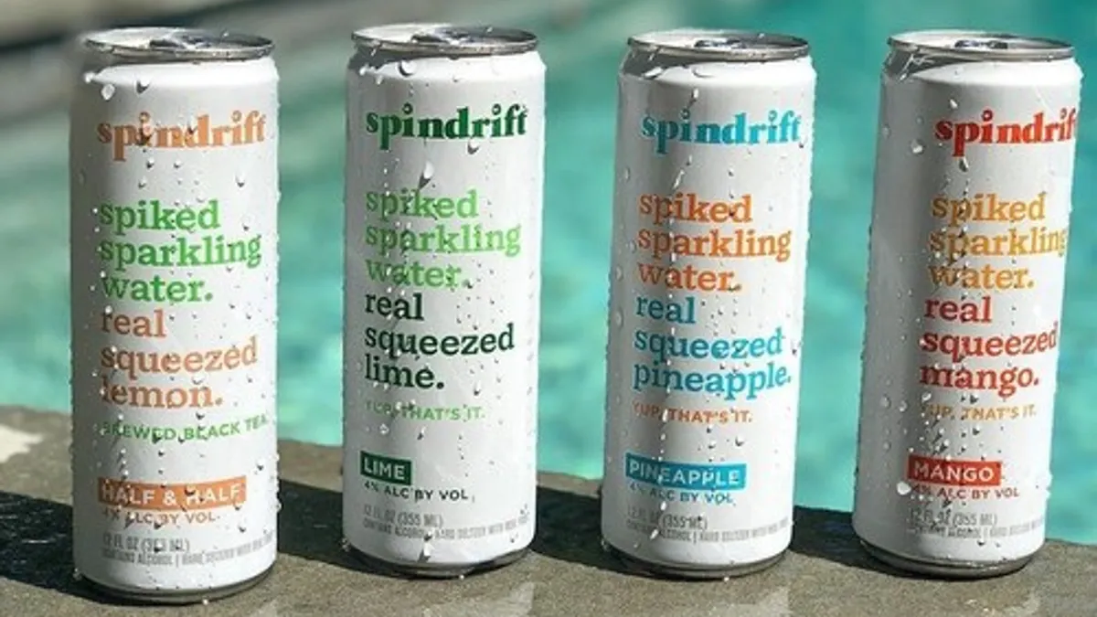 Spindrift, hard seltzer