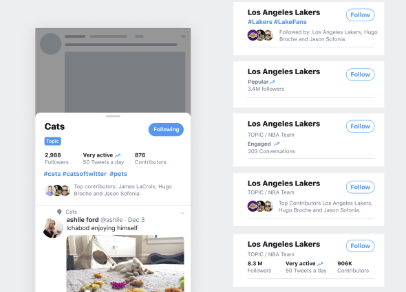Twitter lists update