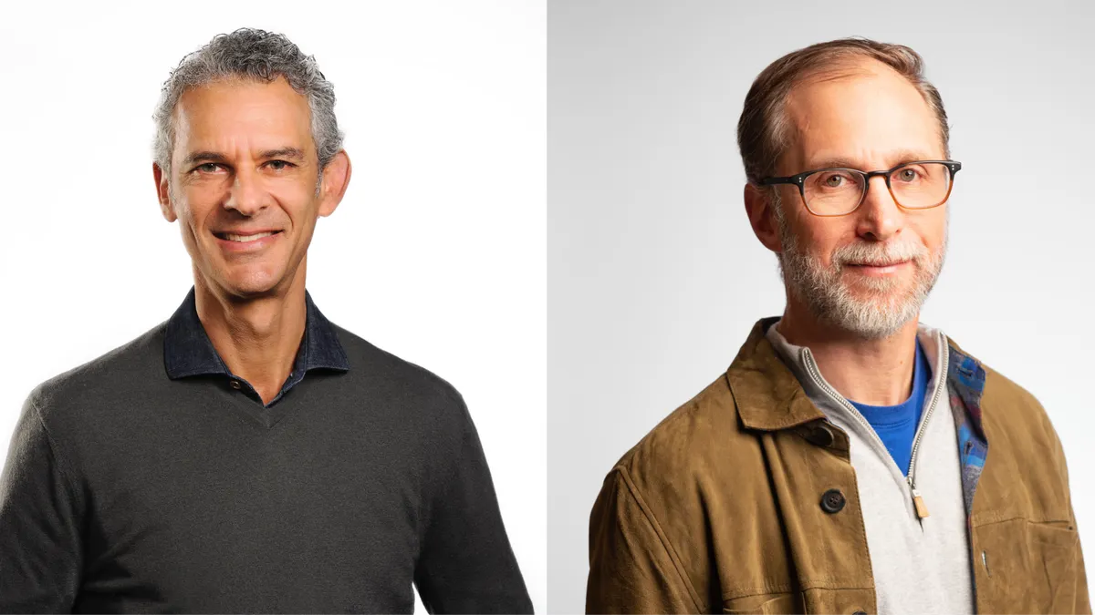 Left: Josh Lehrer, CEO of Marea Therapeutics, right: Ethan Weiss, chief scientific officer of Marea Therapeutics