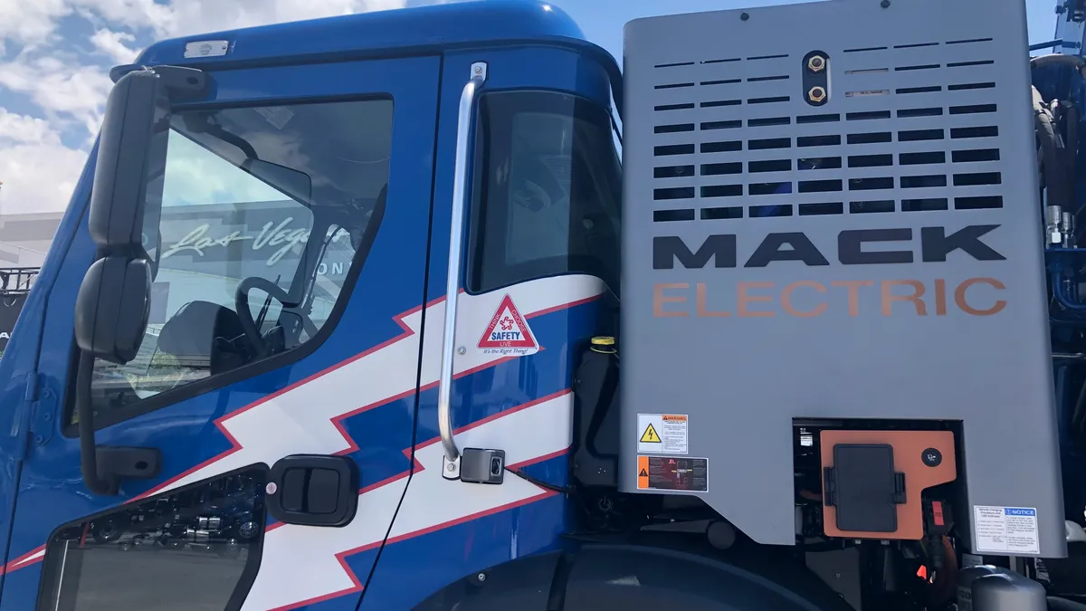 Mack LR Electric truck