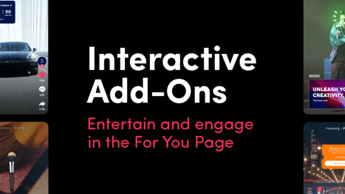 TikTok Interactive Add-Ons