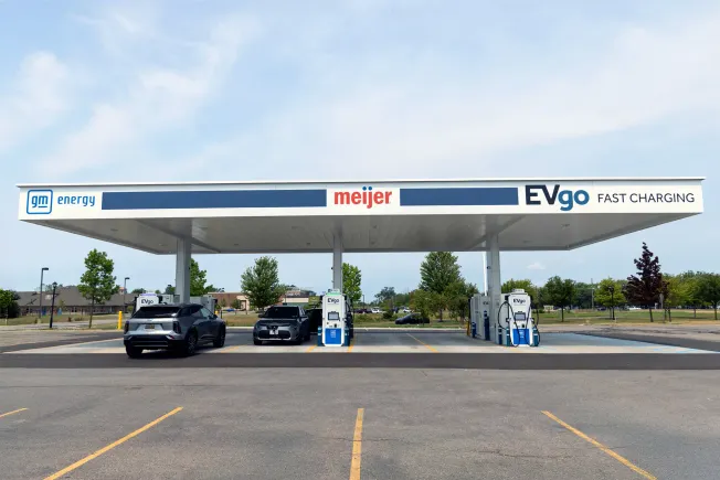 EVgo opens flagship EV charging station near GM’s Michigan tech center