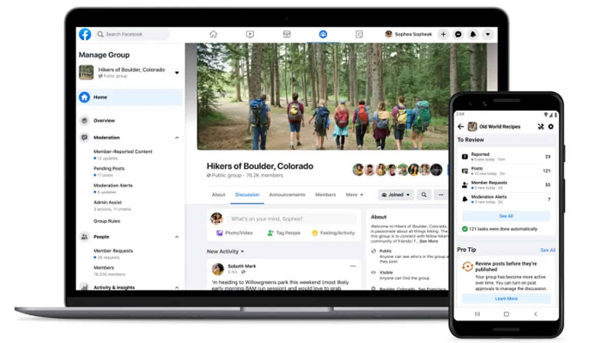 Facebook Groups update