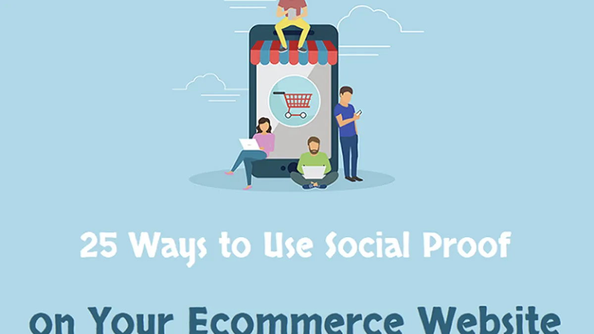 Social proof infographic