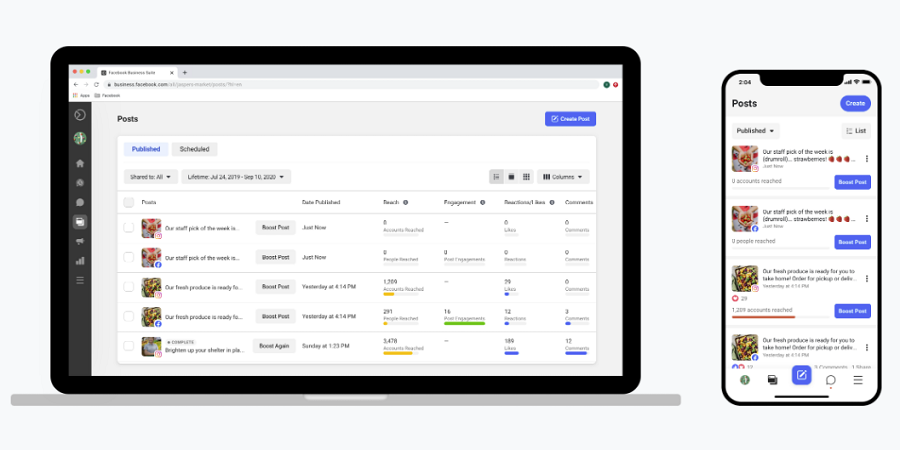 Facebook Business Suite