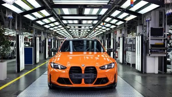 BMW M3, at BMW's Munich plant