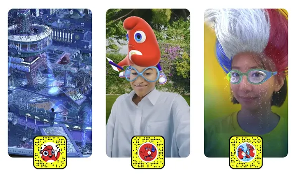 Snapchat Olympics 2024