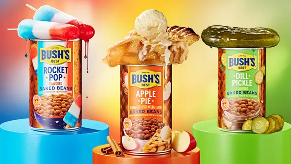 Bush's Baked Beans new limited time offers - Rocket Pop, Apple Pie and Dill Pickle