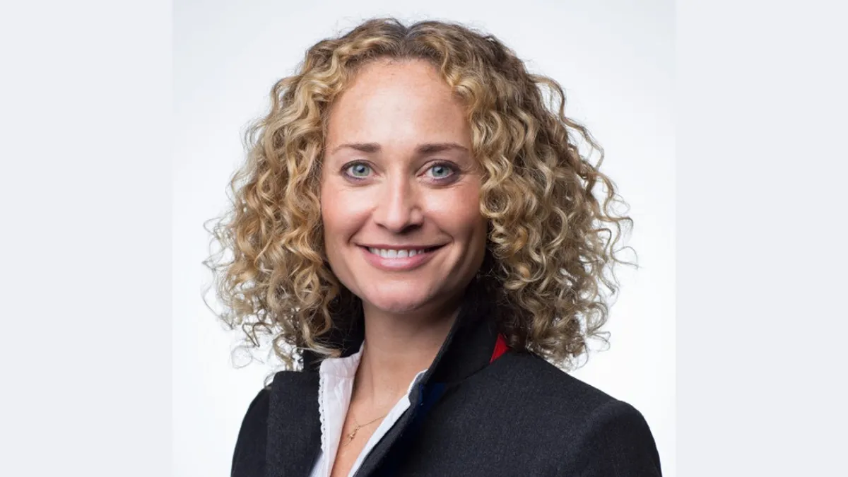 A photo of Madeline Chadwick, Papa Johns chief corporate affairs officer