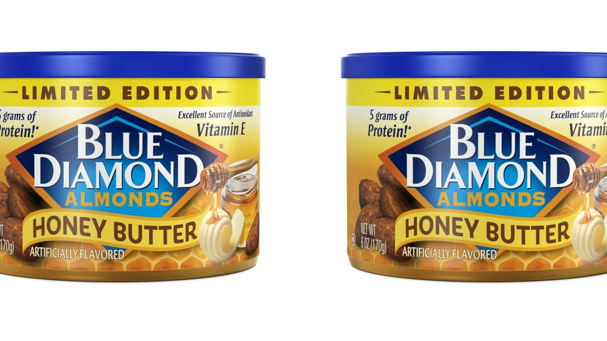 blue diamond almonds honey butter