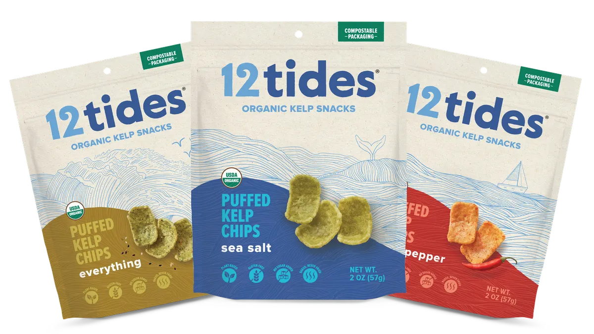Mondelez, 12 Tides, kelp, snackfutures