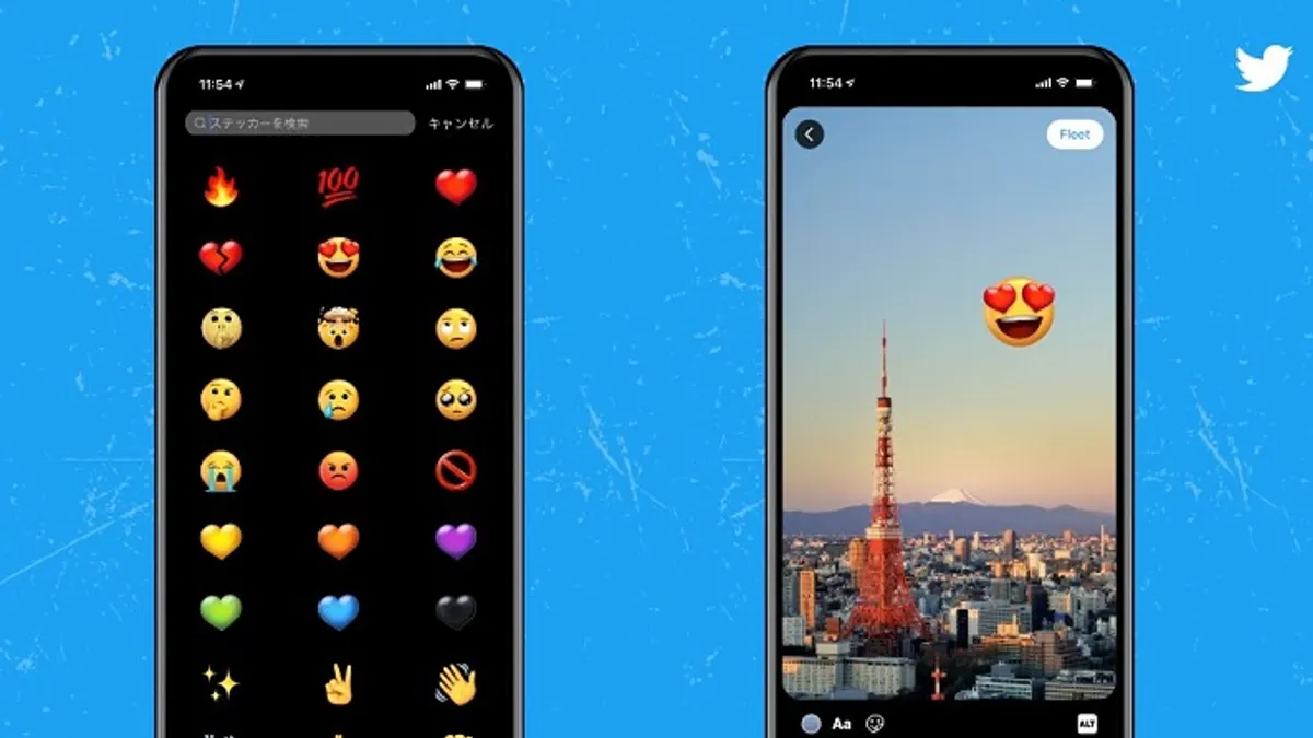 Twitter Fleets Stickers