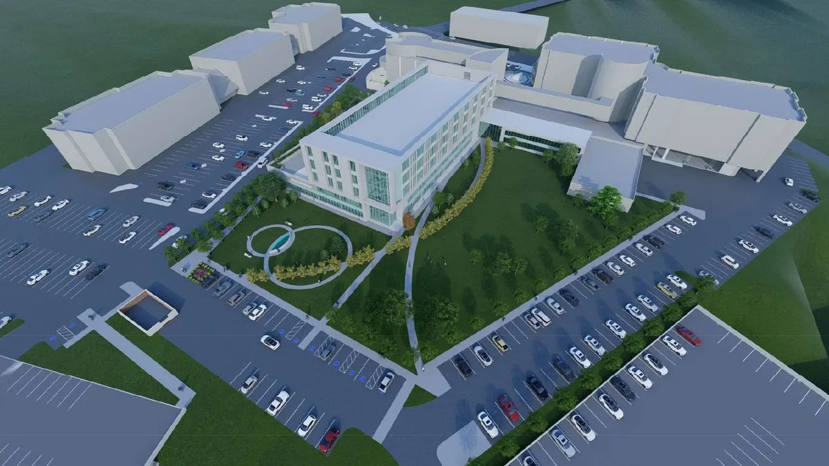 A rendering of Providence's expansion in southern California.