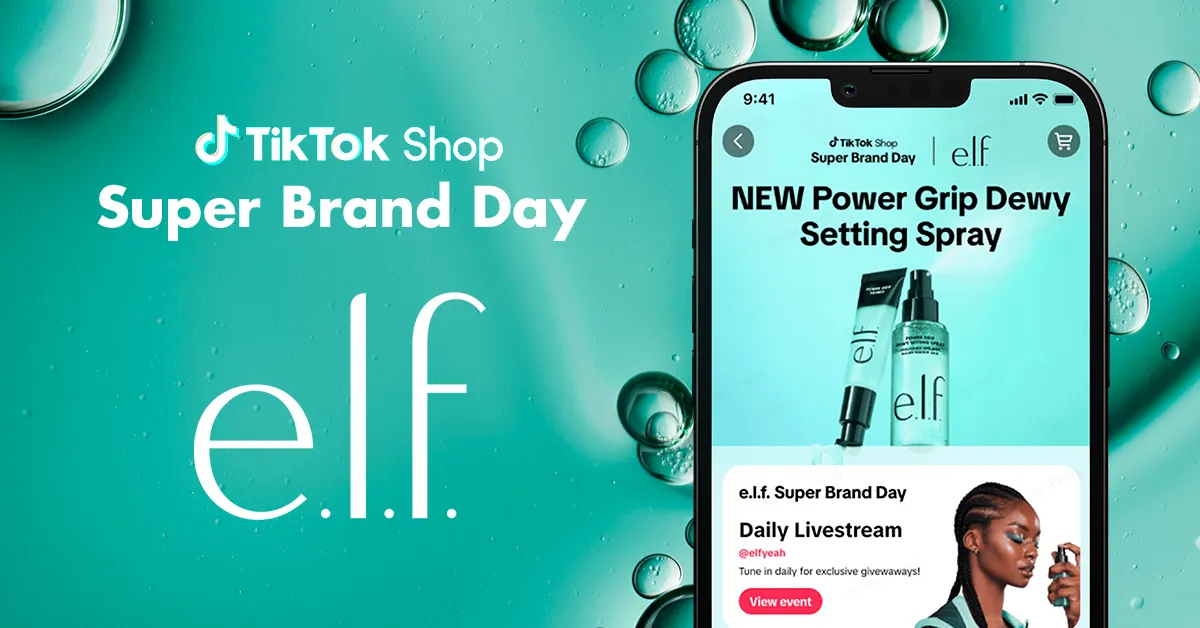 E.l.f Beauty&#x27;s TikTok Brand day