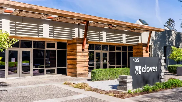 Fiserv Clover point of sale checkout processing AI