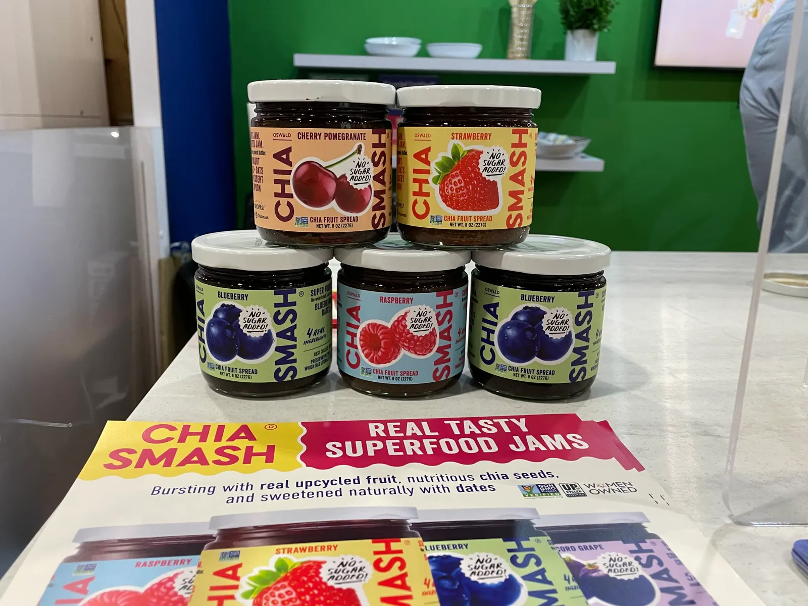 chia smash upcycled jam