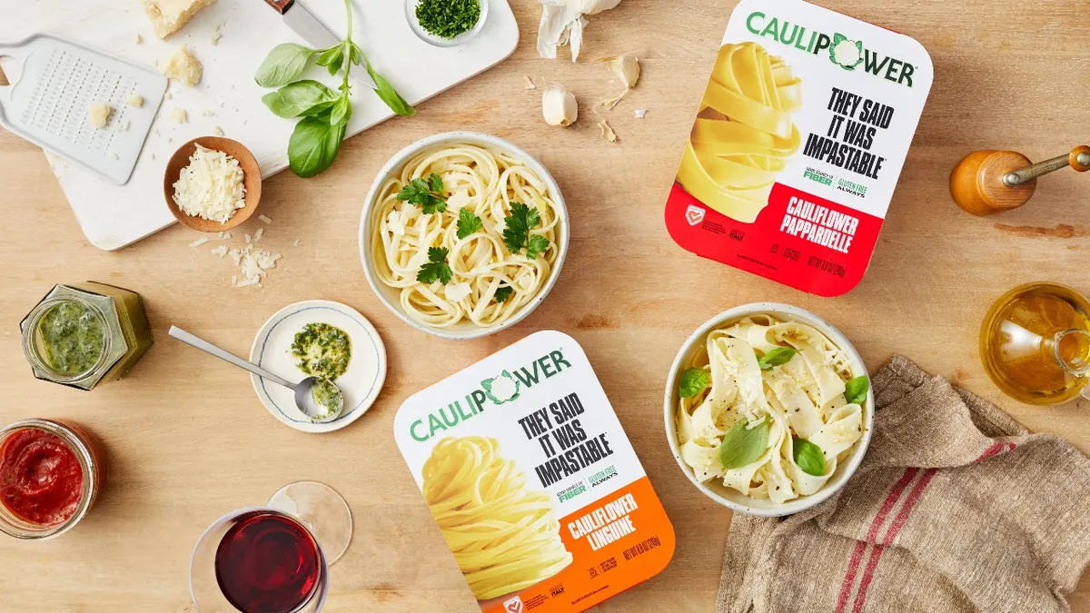 Caulipower launched a frozen pasta line in March 2021.