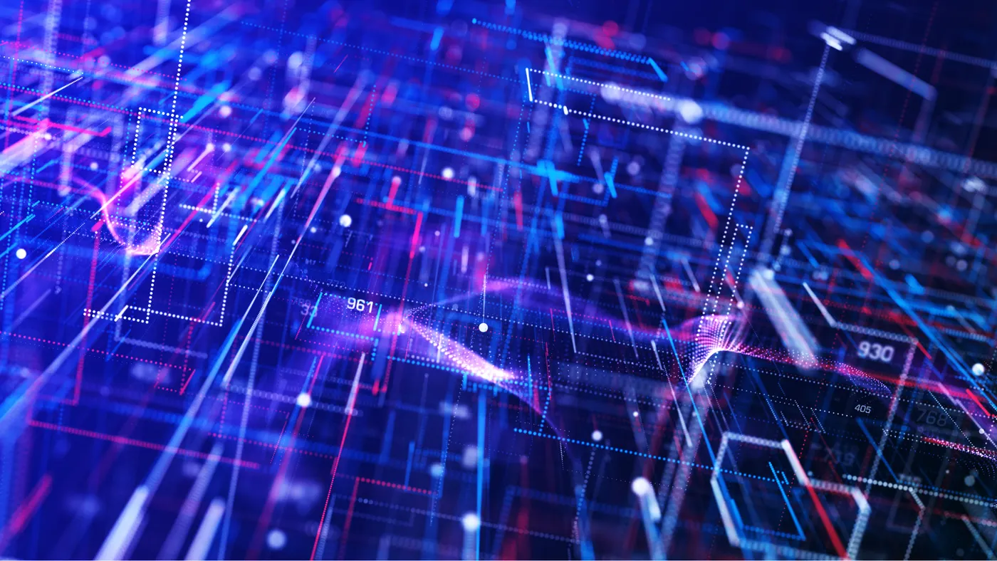 Digital data network background