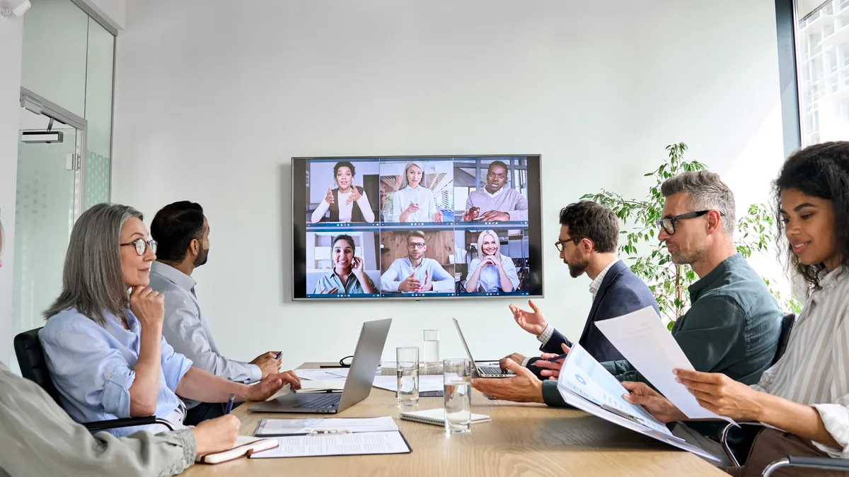 People sitting at a table