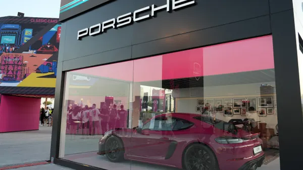 View of a Porsche at The Slab on November 22, 2025 in Dubai, United Arab Emirates.