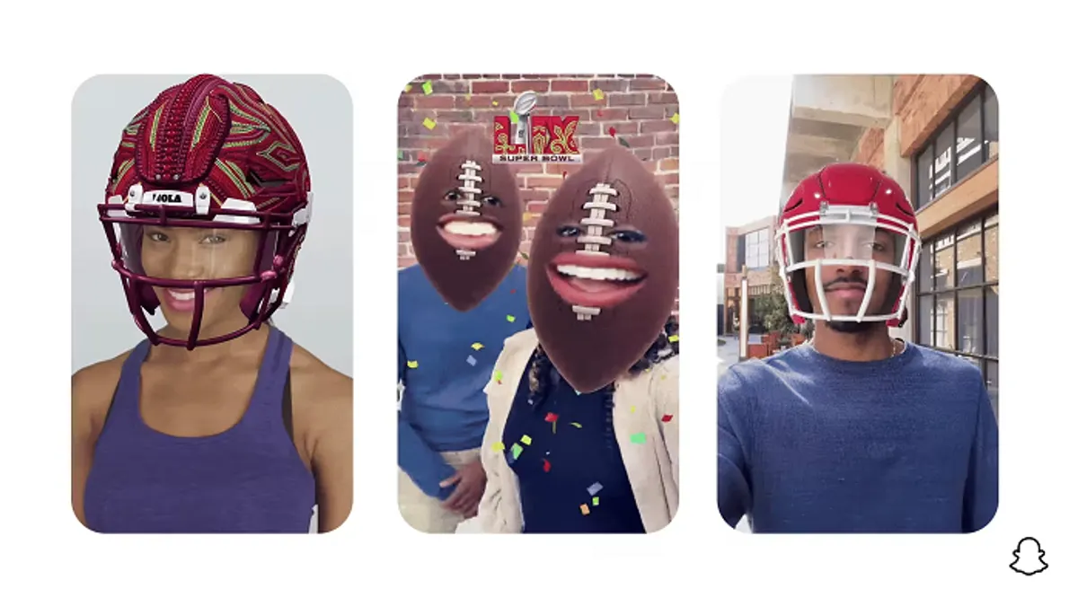 Snapchat Super Bowl 2025