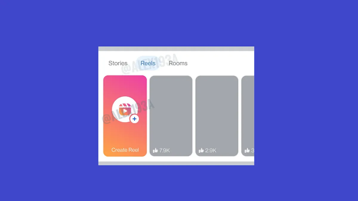 Facebook Reels Display