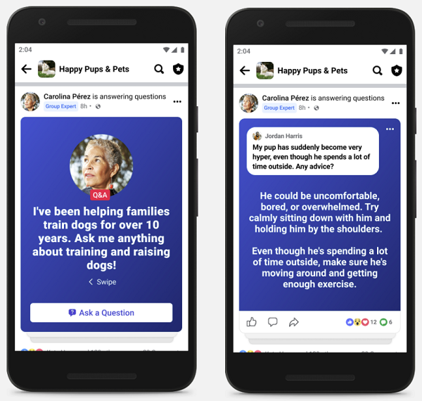 Facebook Groups experts
