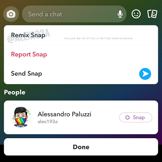 Snapchat remix