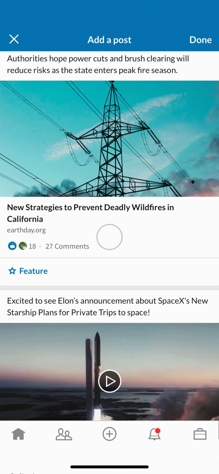 LinkedIn Featured