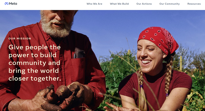Meta mission statement