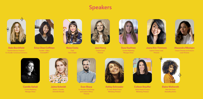 Pinterest Creator Festival