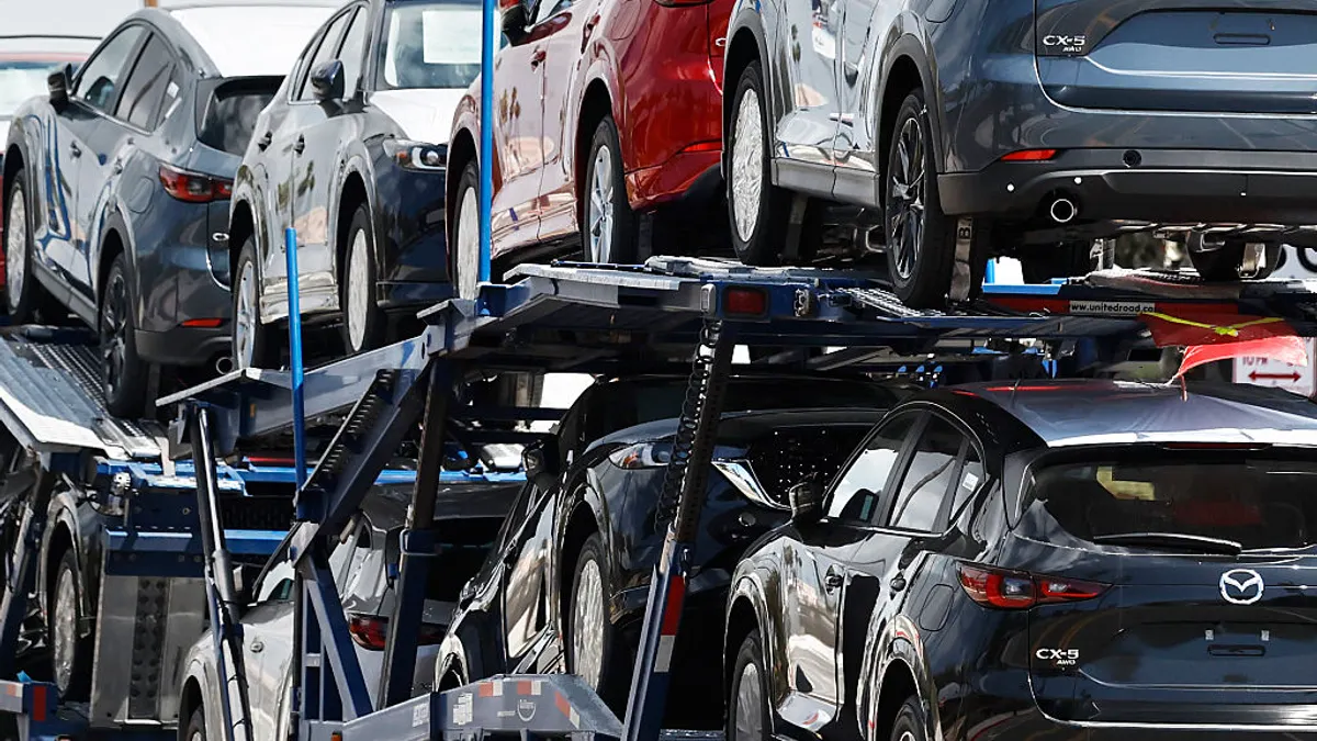 car transport mazda trucking