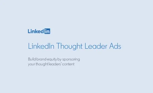 Best Practices for LinkedIn Thought Leader Ads [Infographic]