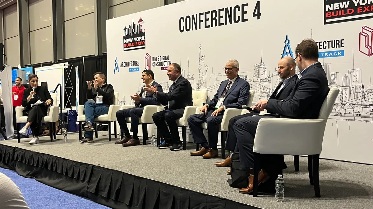 Panelists discuss labor safety technology at the 2023 New York Build conference