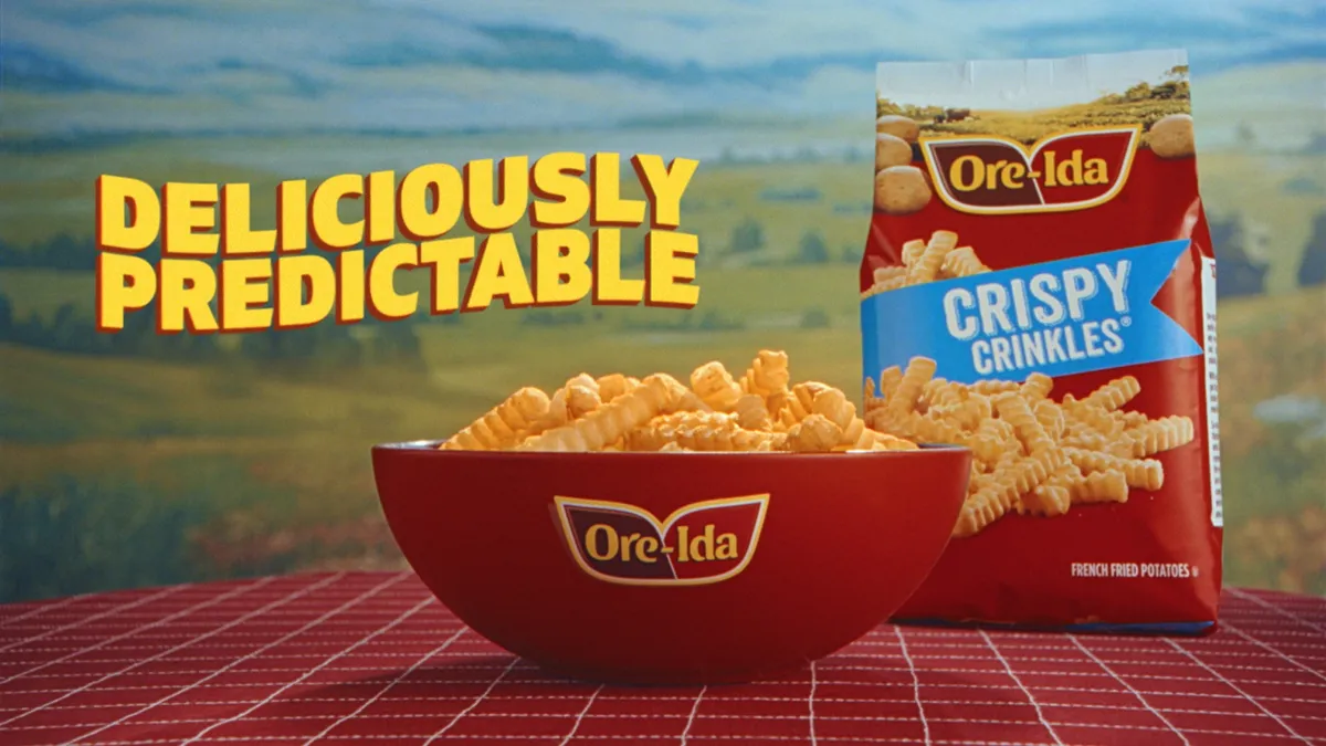 Kraft Heinz's Ore-Ida after a recent rebrand