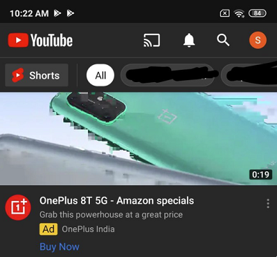 YouTube Shorts icon