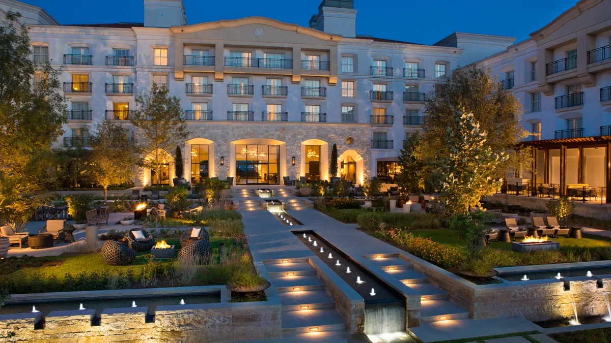 The exterior of Signia by Hilton La Cantera Resort & Spa.