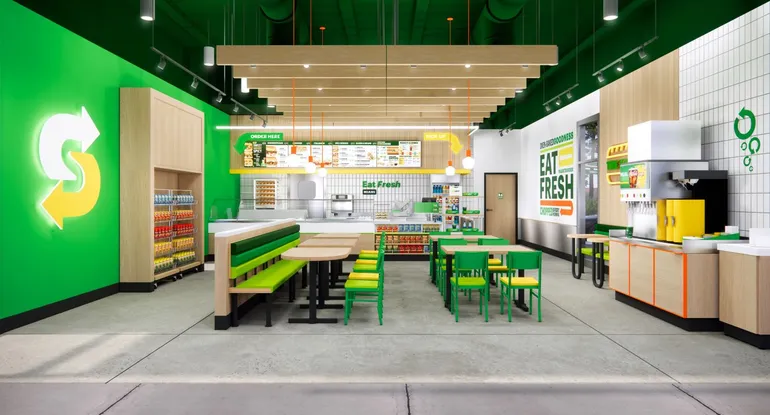 Subway’s newest design focuses on improving the dining room experience