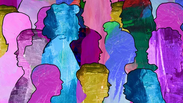 An abstract digital painting