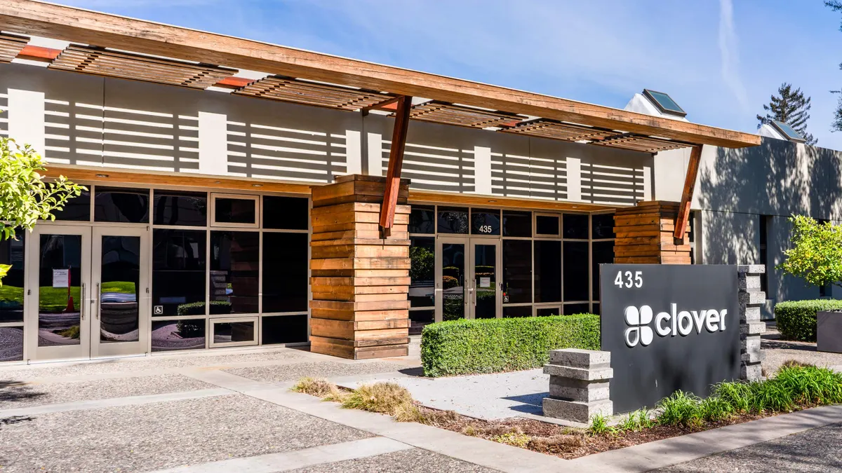 Fiserv Clover point of sale checkout processing AI