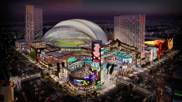 A rendering of Bally's Las Vegas