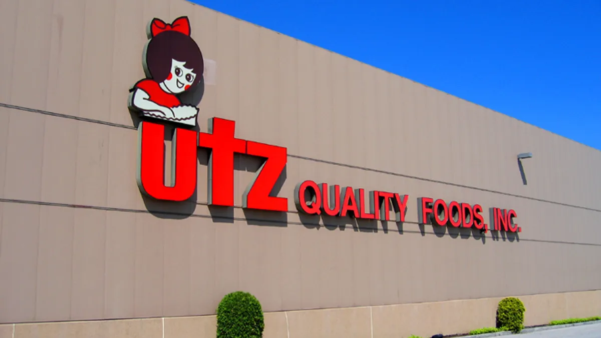 The main headquarters of Utz Brands in 2016.