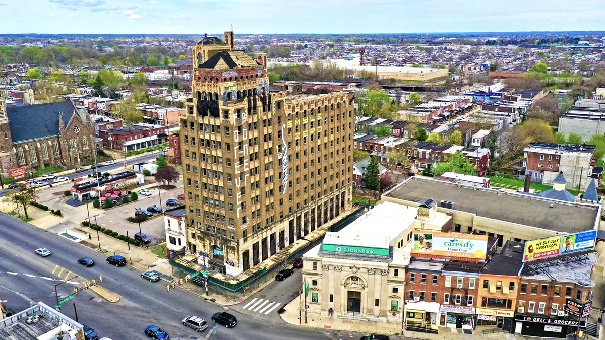 Shift Capital owns the 14-story Art Deco building in Philadelphia