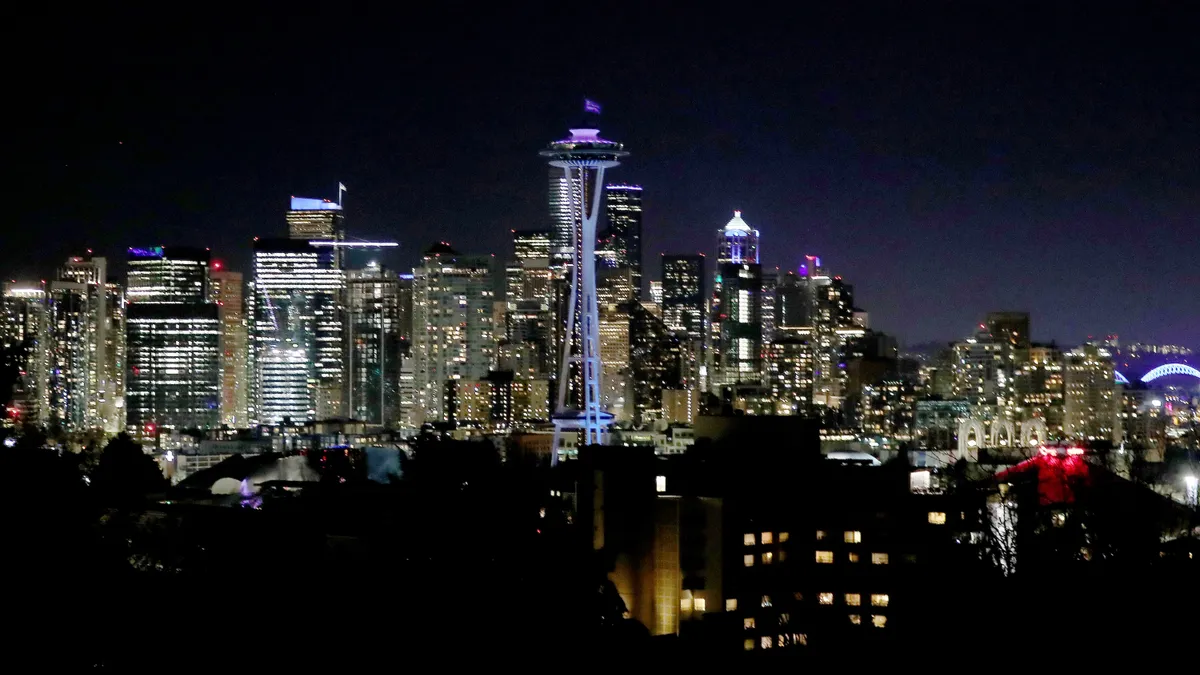 View of the Seattle skyline